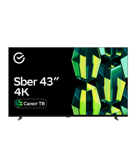 Sber Телевизор SDX 43U4124 черный