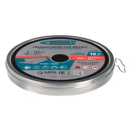 Gross Круг отрезной по металлу, 125 х 1,0 х 22,2 мм, SWA60TBF 10 шт. 743680