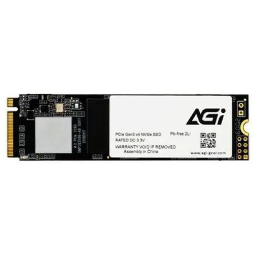 Накопитель SSD AGI 256GB M.2 2280 AI198 Client SSD PCIe Gen3x4 with NVMe