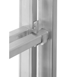 Stairs Лестница алюминиевая двухсекционная универсальная 6 ступеней AL206