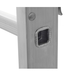 Stairs Лестница алюминиевая односекционная 11 ступеней AL111