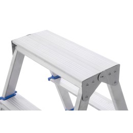 Stairs Стремянка алюминиевая двухсторонняя «ЛАЙТ» 3 ступени AST203