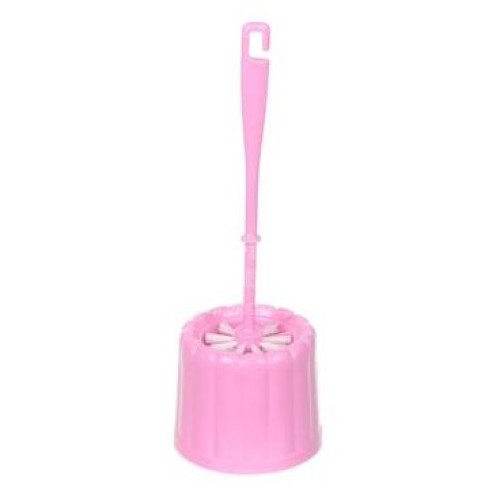 Комплект для туалета Мульти пласт Фигурный 962731 розовый