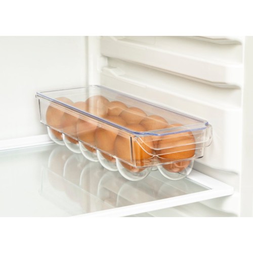 Контейнер для яиц для холодильника с крышкой М пластика М 1582