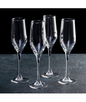 LUMINARC Набор бокалов для шампанского 160мл/4шт Tasting Time Champange P6818