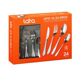 LARA Набор  столовых приборов LR10-16/24 Sirius