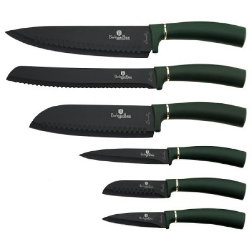 Набор ножей 6пр. Berlinger Haus BH-2511 Emerald Collection