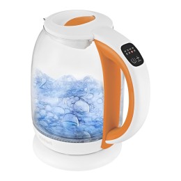 KITFORT Электрический чайник KT-6140-4 бело-оранжевый