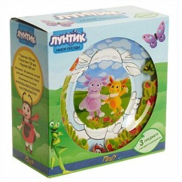 DELTA Набор посуды 3 предмета детский КРС-1662 Лунтик и Луна