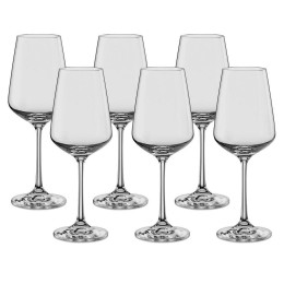 BOHEMIA Набор бокалов для вина Sandra 550/6 B40728-550101-01A-D4978-O