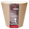 Горшок для цветов London D 12,5 см/1л молочный шоколад (ING1552МШОК)