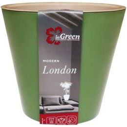 Горшок для цветов London D 12,5 см/1л оливковый (ING1552ОЛ)
