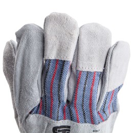 Сибртех Перчатки спилковые комбинированные, размер XL, 67901