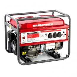 Kronwerk Генератор бензиновый LK 6500, 5.5 кВт, 230 В, бак 25 л, ручной старт 94689