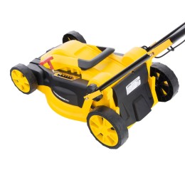 Denzel Газонокосилка электрическая GM-1800, 1800 Вт, шир. 38 см, 6 уров., травосб. 40 л. 96617