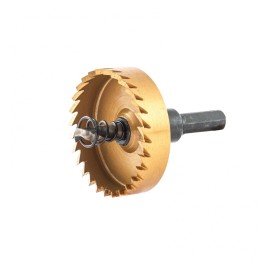 Denzel Коронка по металлу HSS, 50 мм, нитридтитановое покрытие 724116