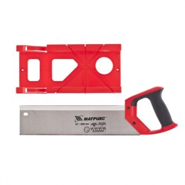 Matrix Стусло пластиковое, 300 х 100 мм, обушковая пила 350 мм, двухкомпонентная рукоятка 22550.