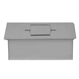 Palisad Коптильня двухъярусная 420 x 270 x 175 мм, нержавеющая сталь, 0.8 мм. с поддоном, Россия Camping ﻿69528