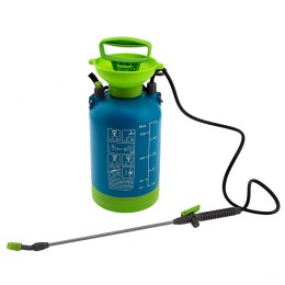 Palisad Опрыскиватель усиленный помповый 5 л, со шлангом и разбрызгивателем 64757 Luxe