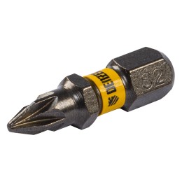 Denzel Бита PZ1х25, сталь S2, шестигранный профиль, 10 шт. Е 6,3 11653