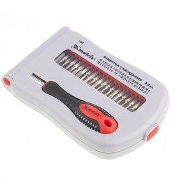 Matrix Отвертка для точных работ с насадками Fusion, 22 предмета, в пластиковом пенале 11584