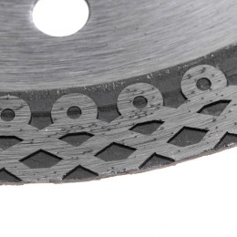 Gross Диск алмазный, 115 х 22.2 мм, тонкий, сплошной (Jaguar), мокрая резка 73052