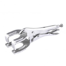 Сибртех Зажим ручной, двойной, точечная фиксация, 225 мм Сибртех 18429