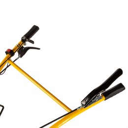 Denzel Мотоблок DPT-270X, 7 л.с, дисковое сцепление, ширина 90 см, глубина 35 см, фрез 3 х 4, ВОМ, передачи 2В/1Н 56403