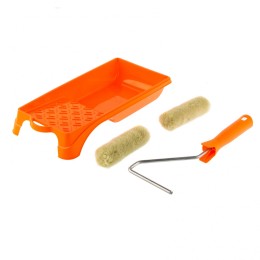 Сибртех Малярный набор для фасадных работ: кювета 150 мм х 290 мм и мини-валик 110 мм 80457