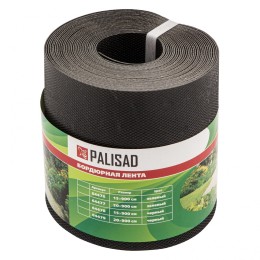 Palisad Бордюрная лента, 15 х 900 см, полипропиленовая, черная, Россия, 64478