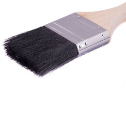 Matrix Кисть плоская, натуральная черная щетина, деревянная ручка 2 82631