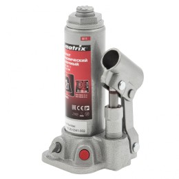 Matrix Домкрат гидравлический бутылочный, 2 т, высота подъема 181-345 мм 50715