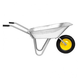 Сибртех Тачка садовая, грузоподъемность 90 кг, оцинк. рама, объем 65 л 689614