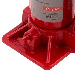 Sparta Домкрат гидравлический бутылочный, 6 т, h подъема 180–340 мм Compact50340