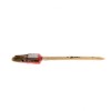 Кисть круглая № 4 (25 мм), натуральная щетина, деревянная ручка 82074