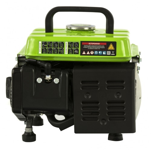 Генератор бензиновый БС-950, 0.8 кВт, 230 В, 2-х тактный, 4 л, ручной стартер  Сибртех   94665