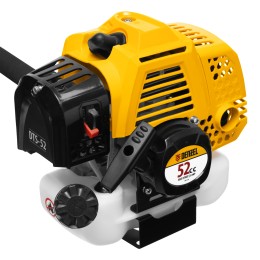 Denzel Триммер бензиновый DTS-52, 52 см3, неразъемная штанга, состоит из 2 частей 962155