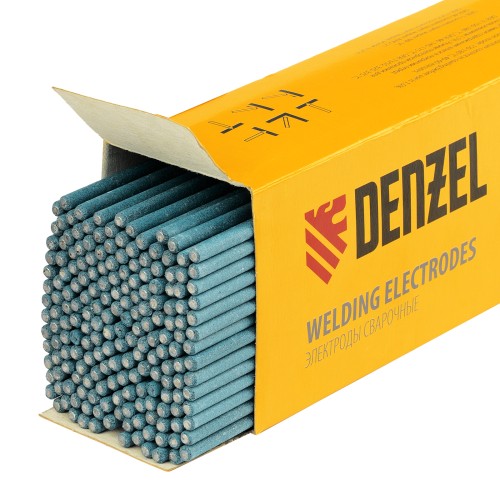 Электроды DER-3, диам. 3 мм, 5 кг, рутиловое покрытие Denzel 97511