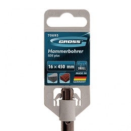 Gross Бур по бетону Pro, 16 х 450 мм, SDS Plus 70695