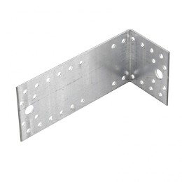 Сибртех Крепежный уголок ассимичный 1.7 мм, KUAS 145 х 55 х 65 мм Россия 46451