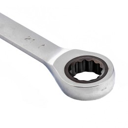 Matrix Ключ комбинированный трещоточный, 21 мм, CrV, зеркальный хром 14813