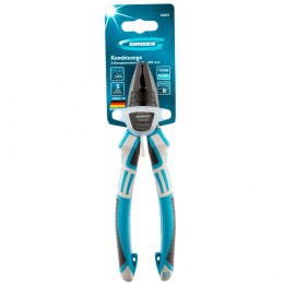 Gross Плоскогубцы комбинированные 205 мм, трехкомпонентные рукоятки 16975