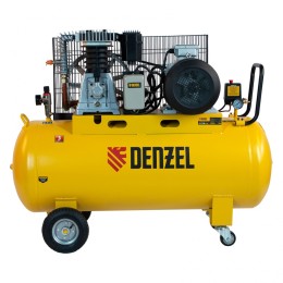 Denzel Компрессор воздушный, ременный привод BCI5500-T/200, 5.5 кВт, 200 литров, 850 л/мин 58128