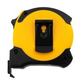 Denzel Рулетка 5м х 19мм, двухкомп. корпус, магнитный обрезиненный зацеп// 31531