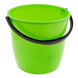 Elfe Ведро пластмассовое круглое 13 л, с крышкой, Light 92940