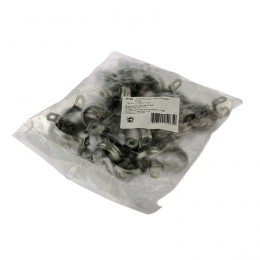 Сибртех Скоба металлическая двухлапковая, 38 мм, 50 шт 48195