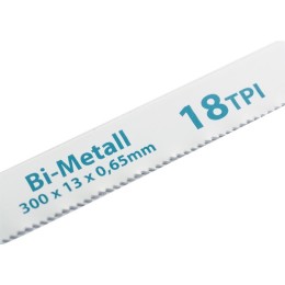 Gross Полотна для ножовки по металлу, 300 мм, 18 TPI, BIM, 2 шт 77730
