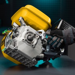 Gross Ключ разводной, 140 мм, CrV, укороченная ручка 15565