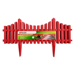 Palisad Забор декоративный Гибкий, 24 х 300 см, коралловый, Россия, 65018