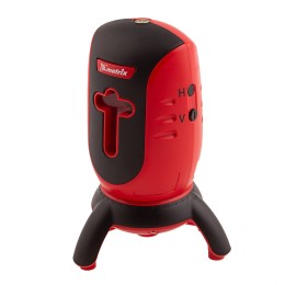 Matrix Уровень лазерный ML01T, дальность 10 м, точность ± 0,5 мм, / 1 м, длина волны 650 нм, проекция 1 вертикальная 1 горизонтальная плоскость, резьба под штатив 5/8", штатив в комплекте 35063